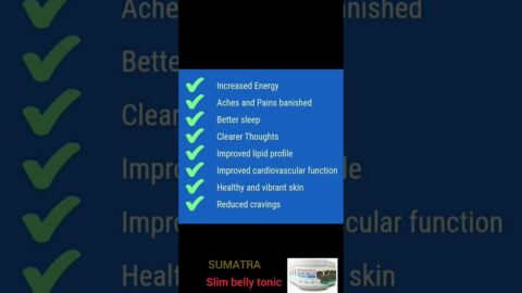 SUMATRA Slim belly Tonic Weight loss #Medical Store